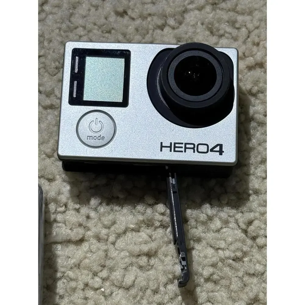 GoPro HERO4 Black Action Camera + Battery & Waterproof Housing – Powers On